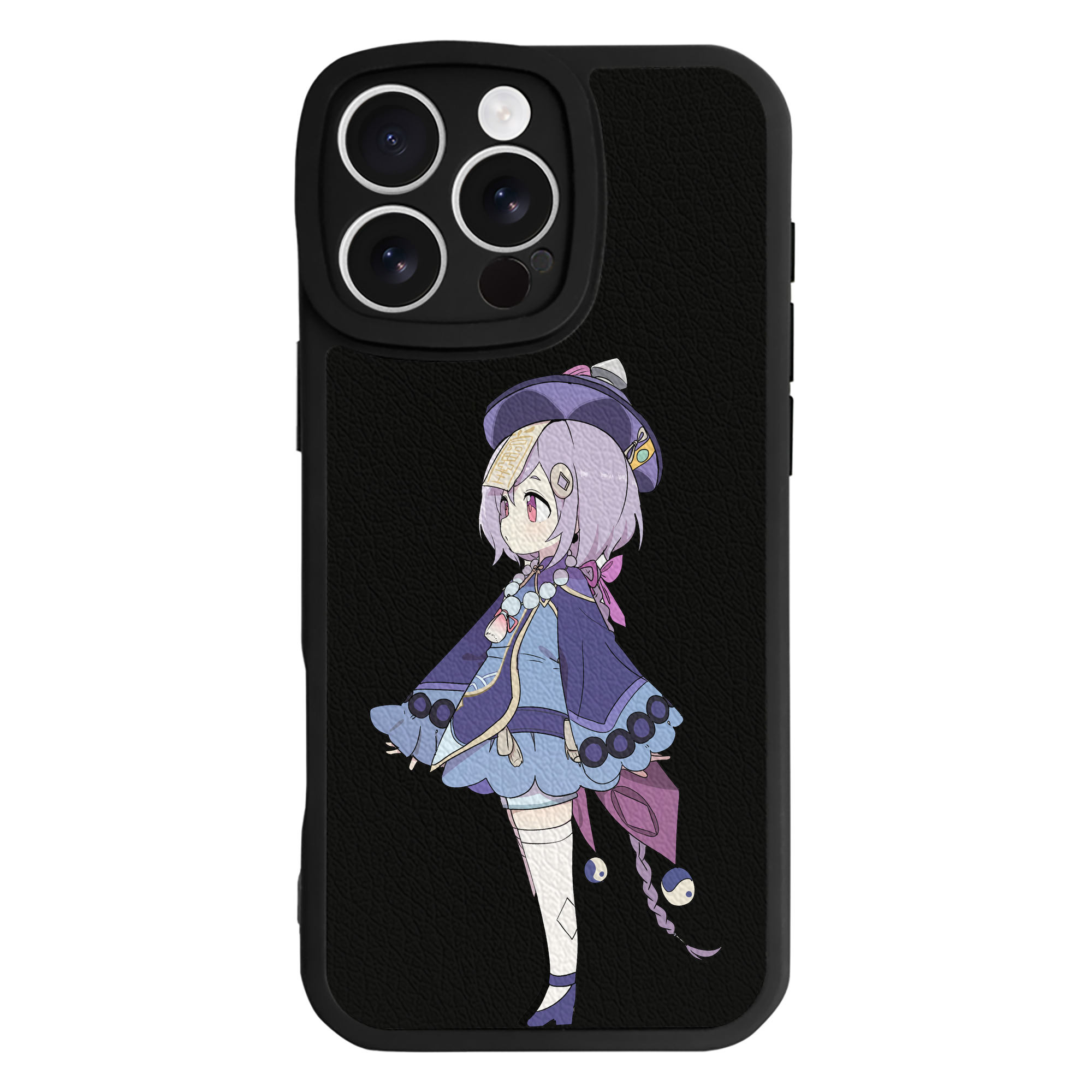 げんし神 七七 なな  genshin Nana 【iPhone 16シリーズ対応】シリコンスマホケース（レザー調） 材質：シリコン